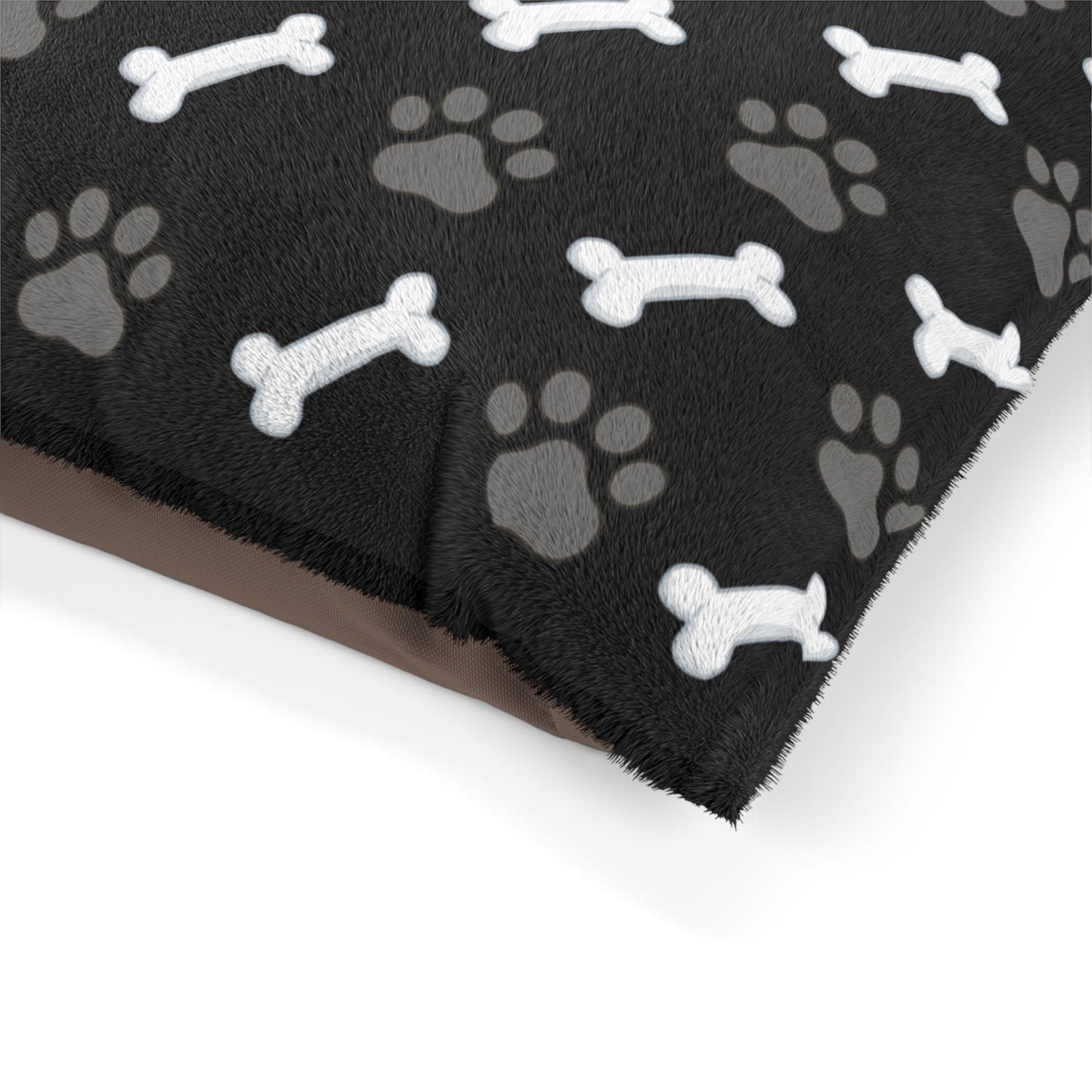 Cute Print Pet Bed, Decorative Paw Pattern | Small Medium Large