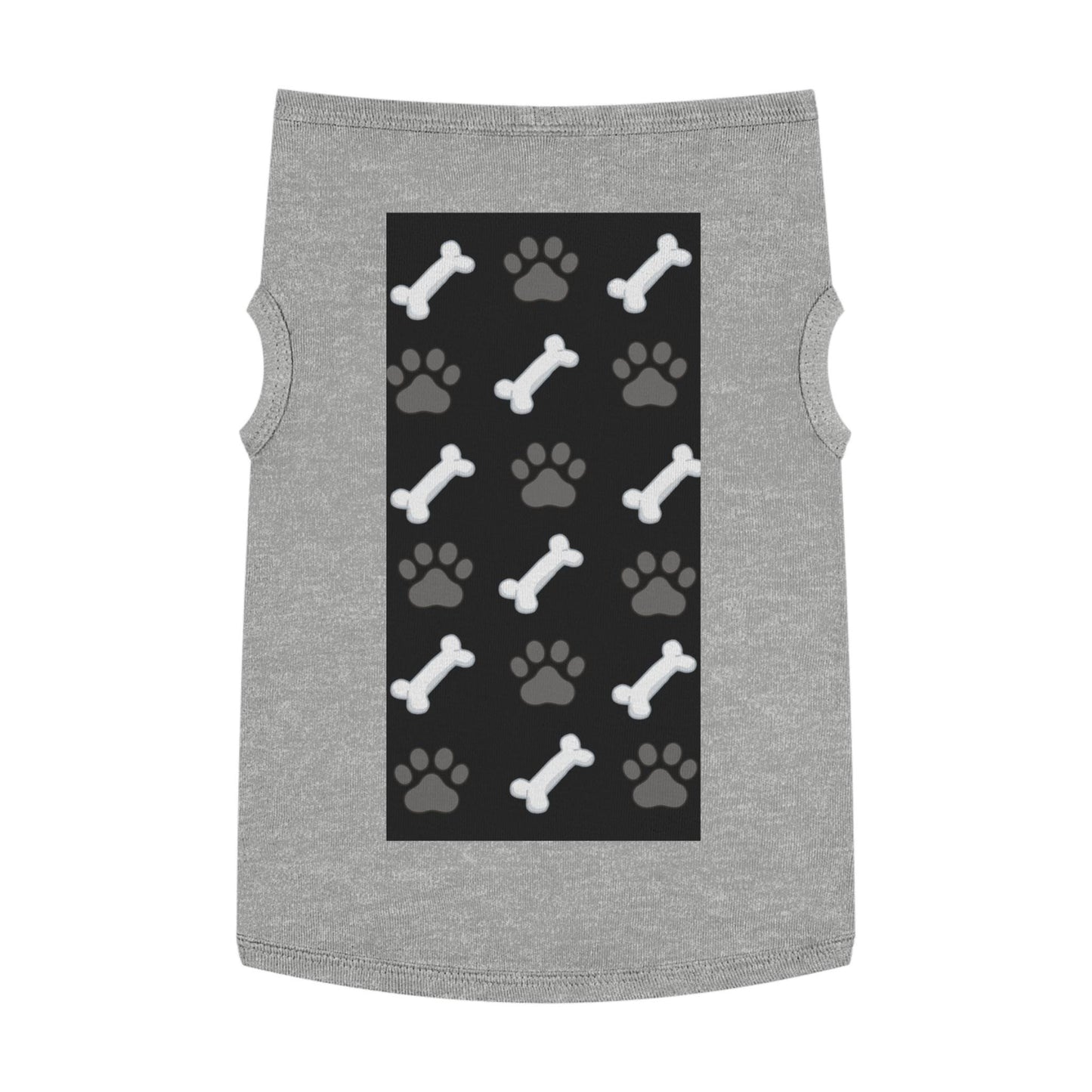 Paw Prints and Bones Pet Tank Top | Dog Shirt, Puppy Tee