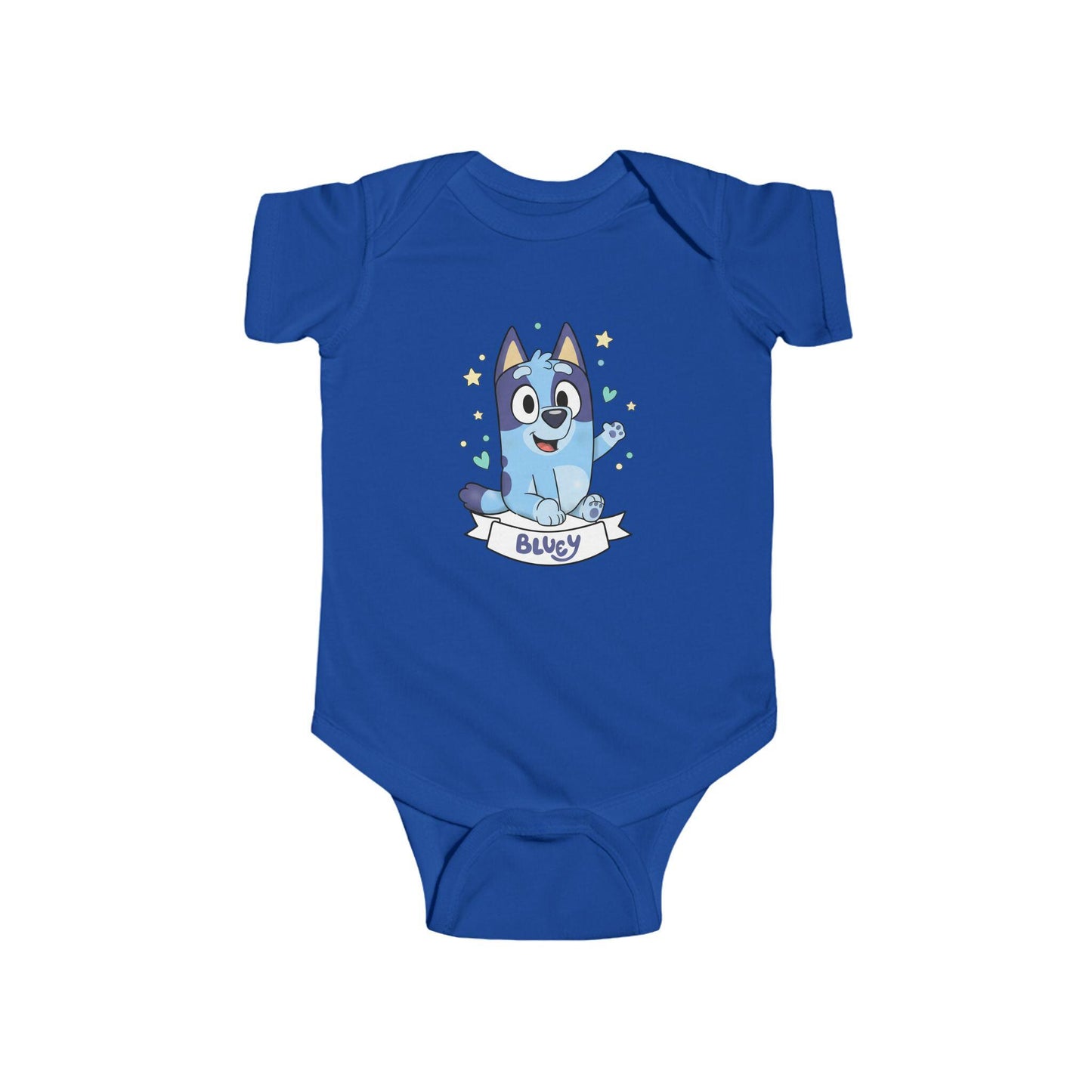 Bluey Cartoon Puppy Infant Bodysuit | Cute Blue Dog Onesie