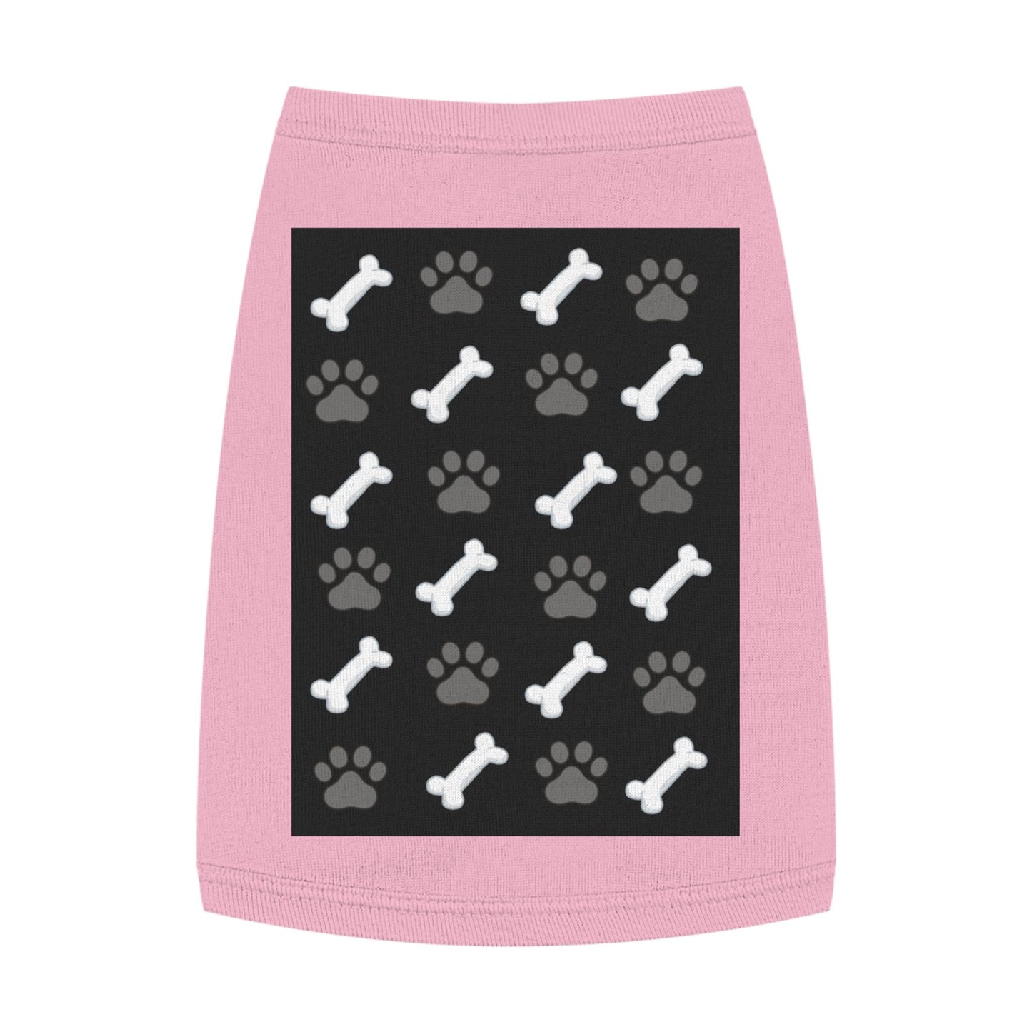 Paw Prints and Bones Pet Tank Top | Dog Shirt, Puppy Tee
