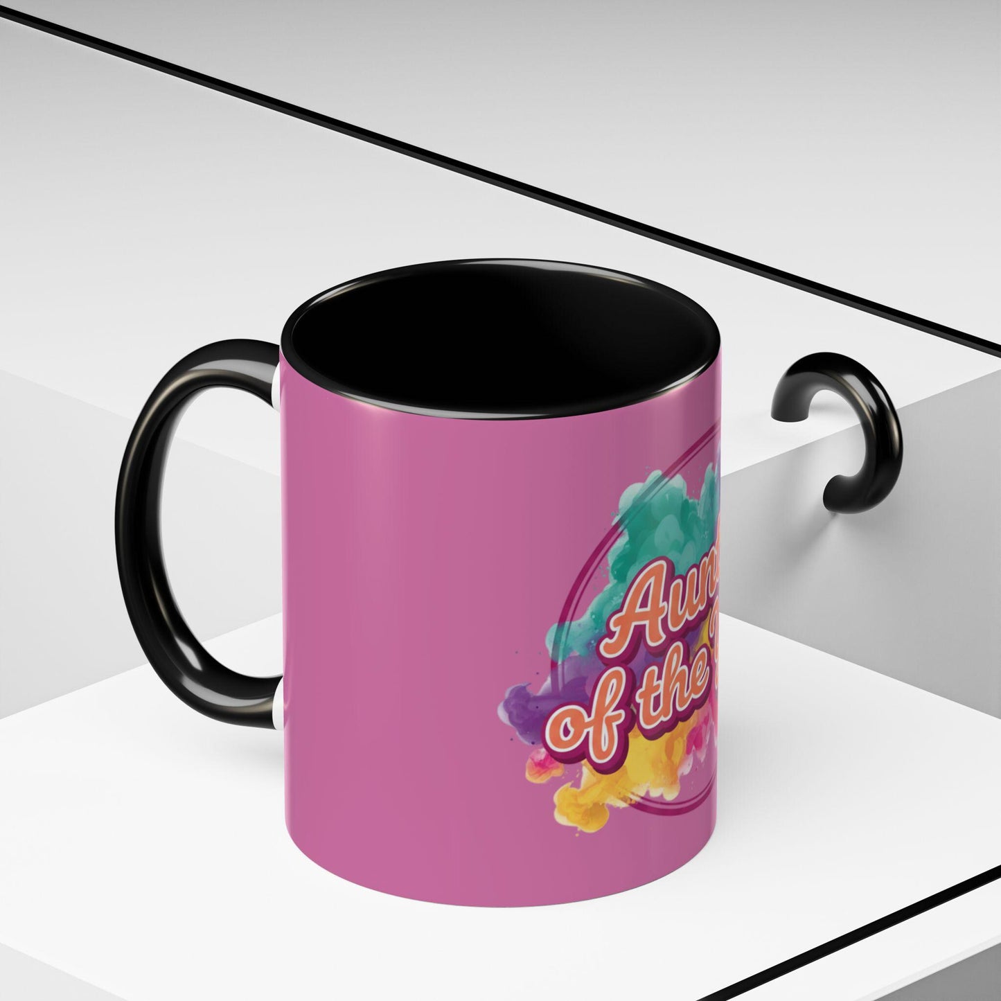 Auntie of the Year Mug | Accent Coffee Mug 11oz 15oz