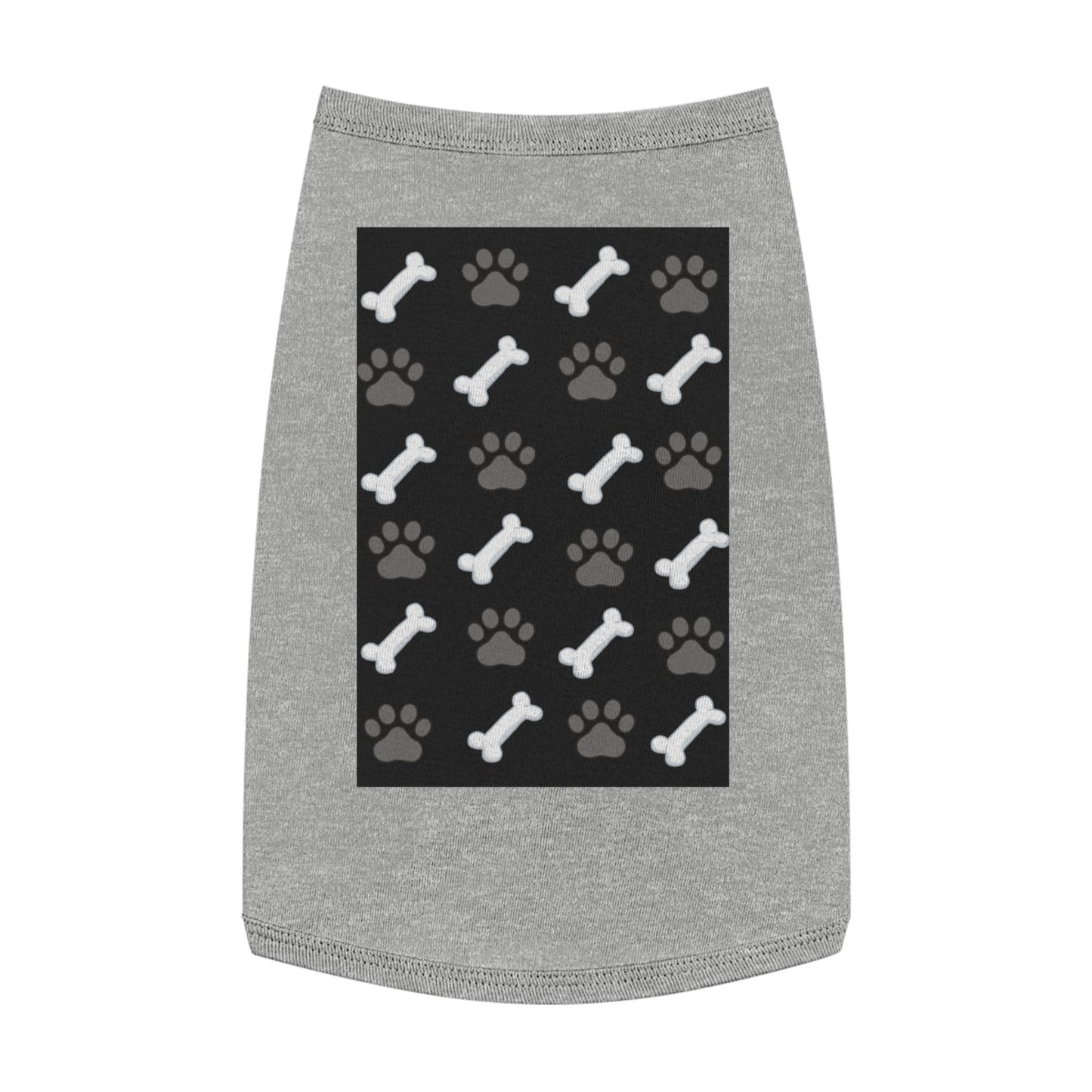 Paw Prints and Bones Pet Tank Top | Dog Shirt, Puppy Tee