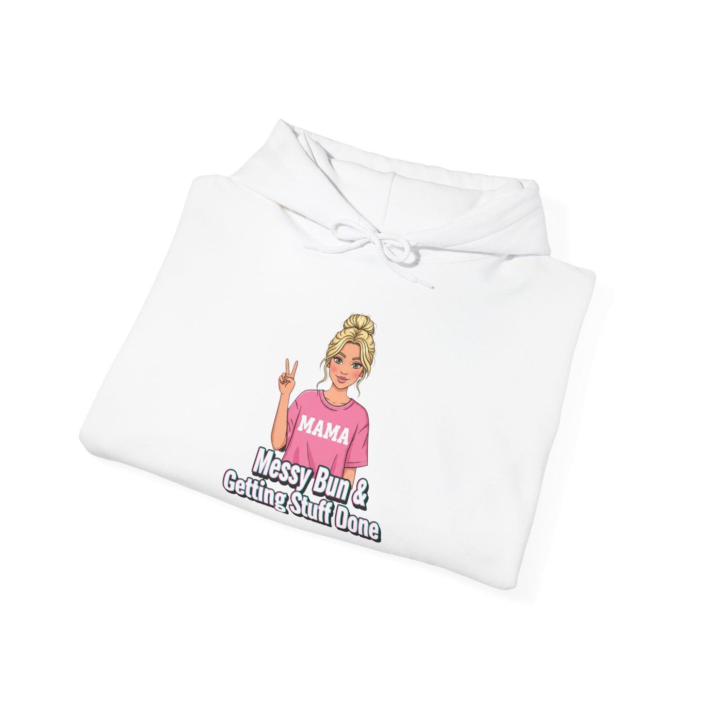 Neon Meme Caption Hoodie | chunky hand lettering, neon outline text