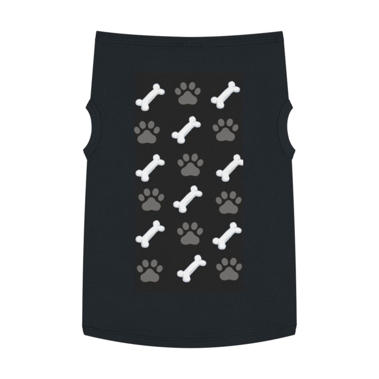 Paw Prints and Bones Pet Tank Top | Dog Shirt, Puppy Tee