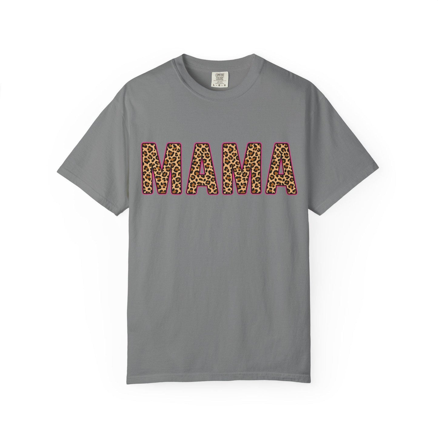 Leopard Print MAMA T-shirt | Mama Shirt, Animal Print Mom Tee