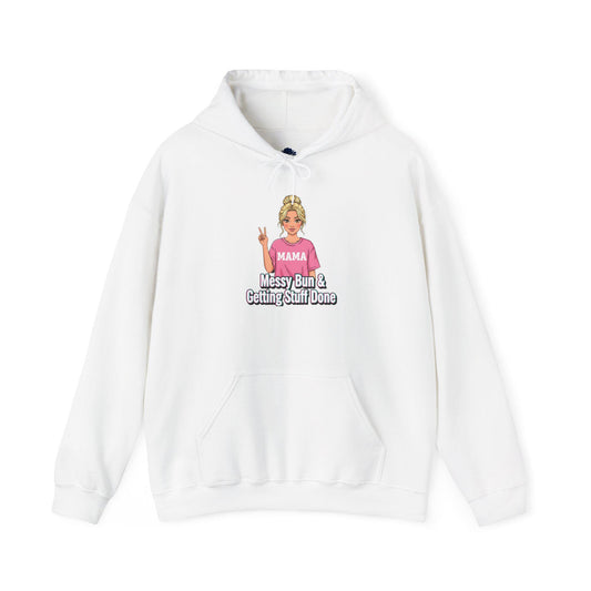Neon Meme Caption Hoodie | chunky hand lettering, neon outline text