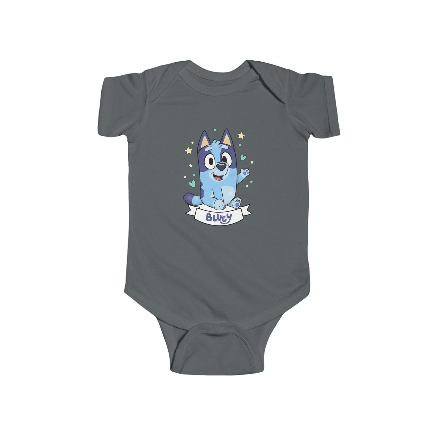 Bluey Cartoon Puppy Infant Bodysuit | Cute Blue Dog Onesie