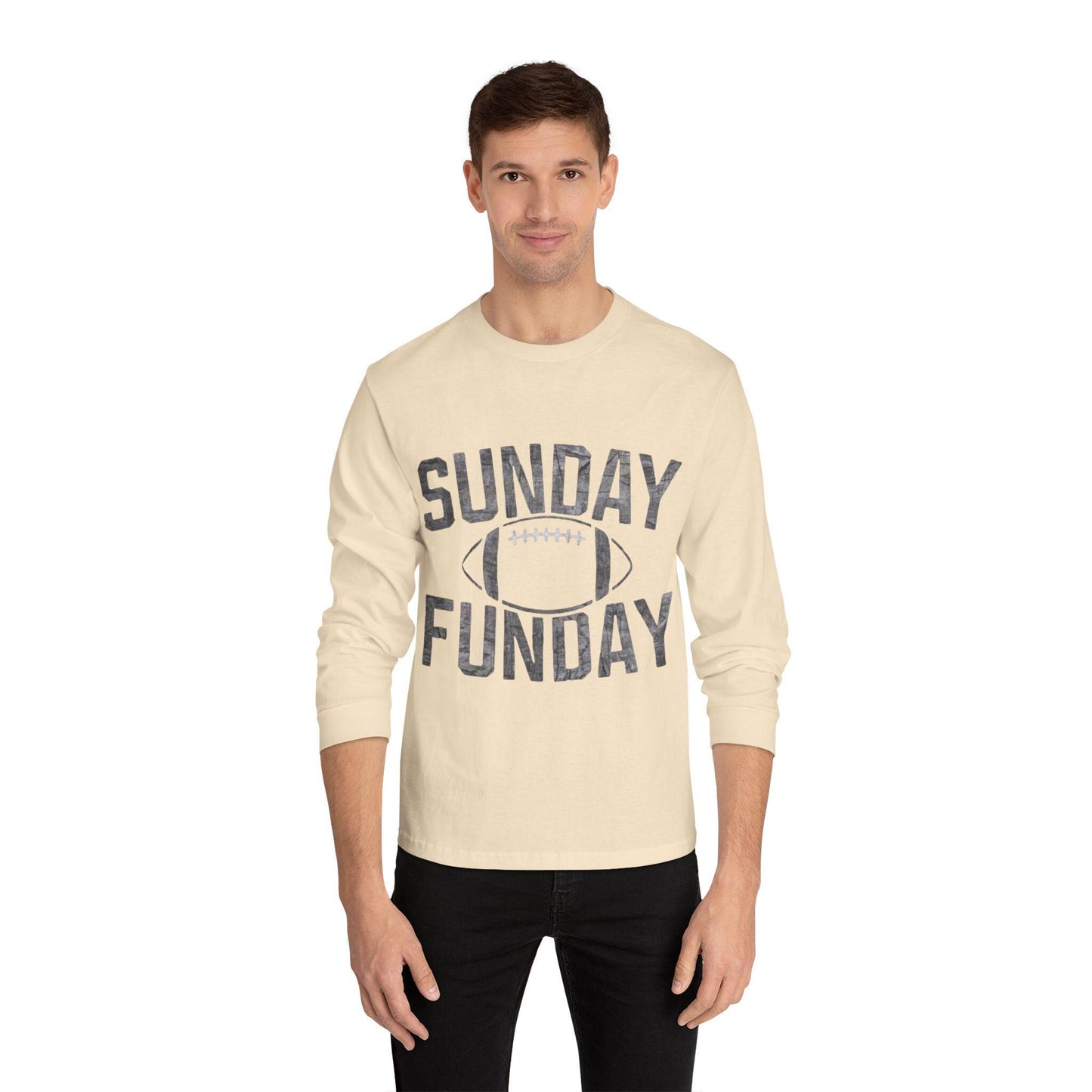 Sunday Funday Football Long Sleeve | Game Day Tee