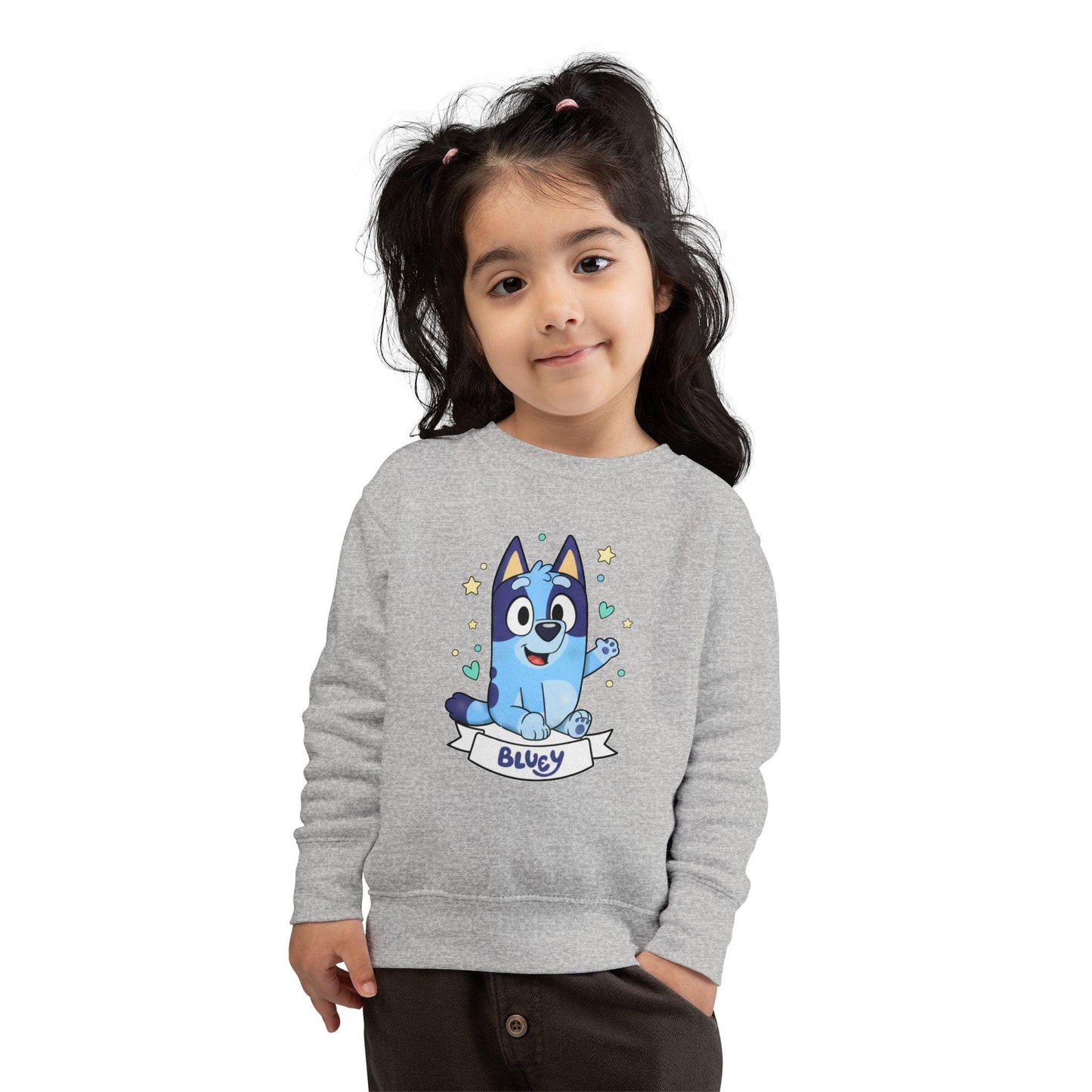 Bluey Cartoon Puppy Toddler Sweatshirt | Cute Kids Character Top