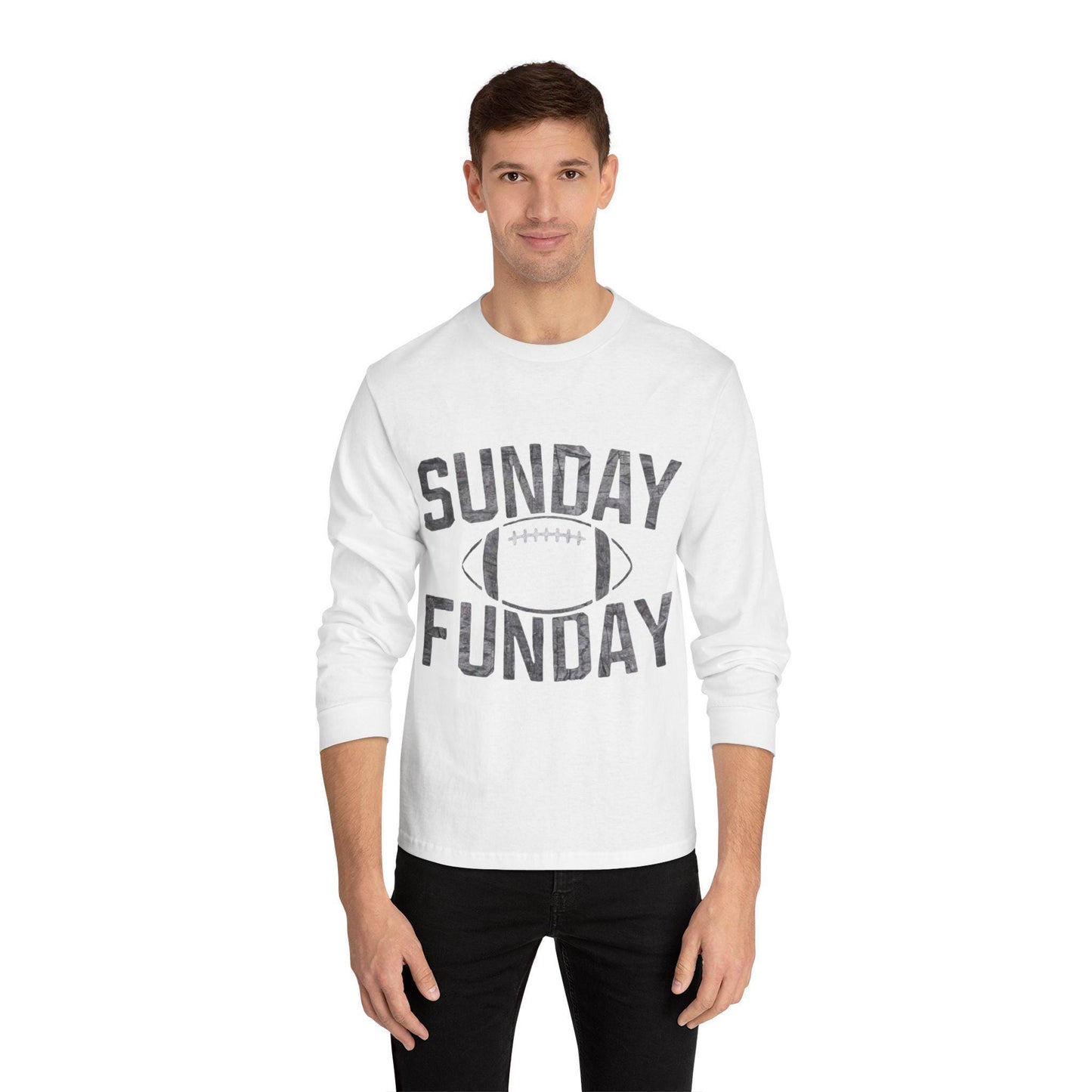 Sunday Funday Football Long Sleeve | Game Day Tee