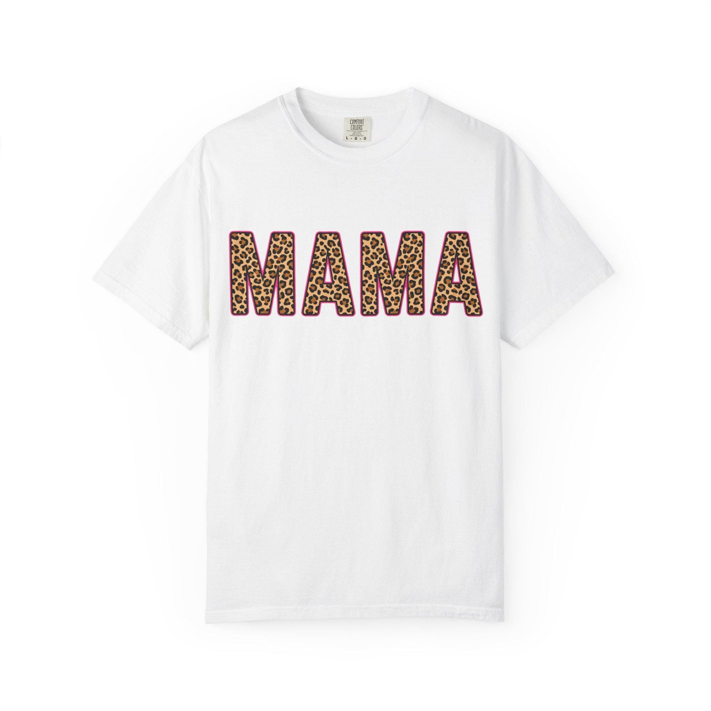 Leopard Print MAMA T-shirt | Mama Shirt, Animal Print Mom Tee