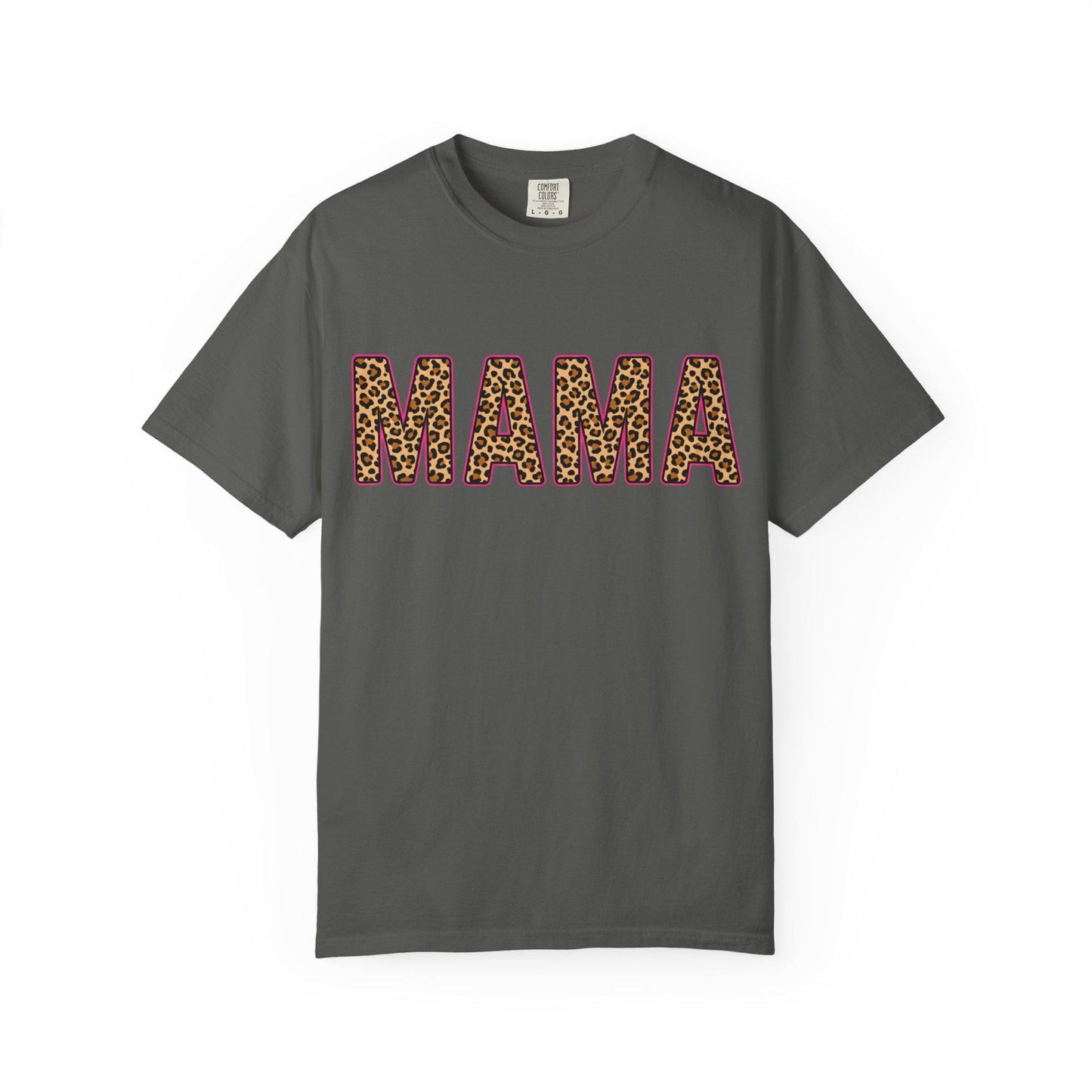 Leopard Print MAMA T-shirt | Mama Shirt, Animal Print Mom Tee