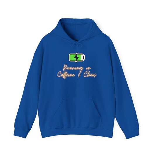 Funny Coffee Chaos Hoodie | coffee funny quote chaos