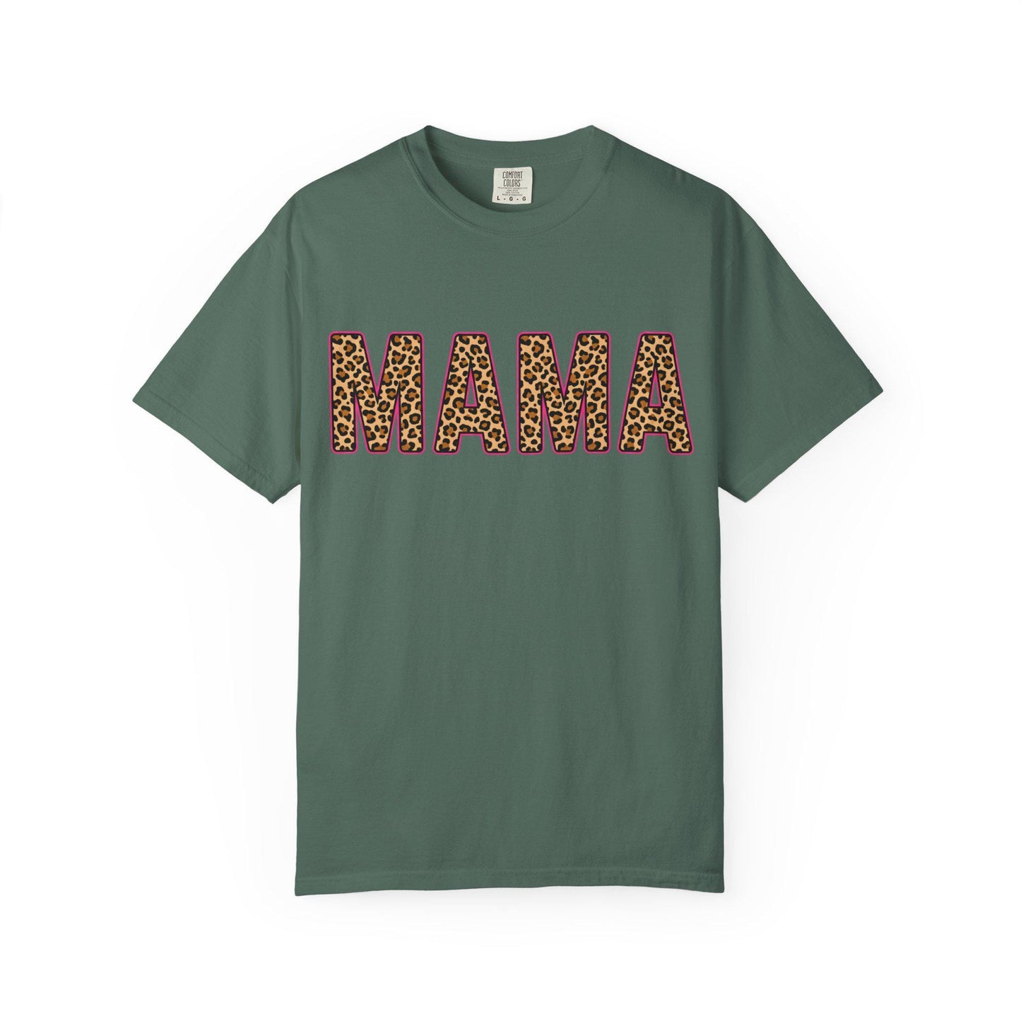 Leopard Print MAMA T-shirt | Mama Shirt, Animal Print Mom Tee