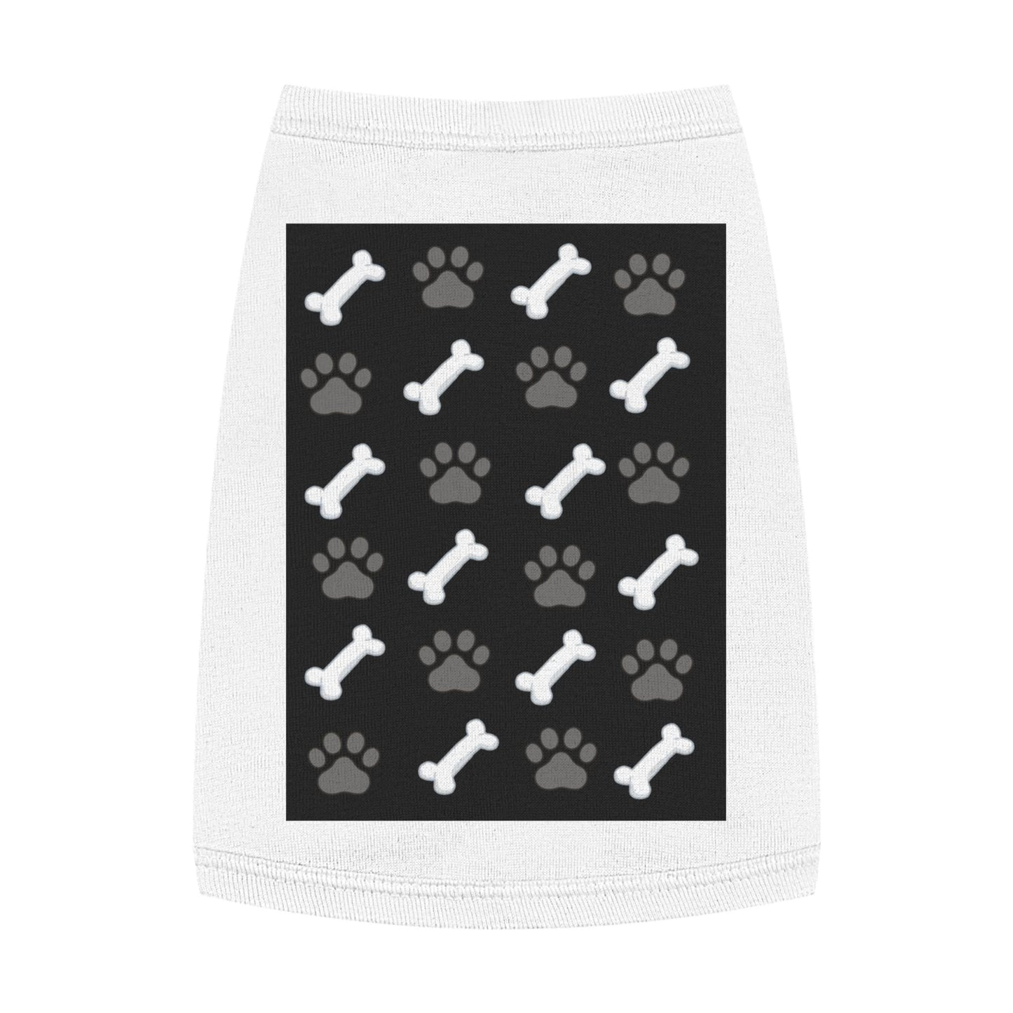 Paw Prints and Bones Pet Tank Top | Dog Shirt, Puppy Tee