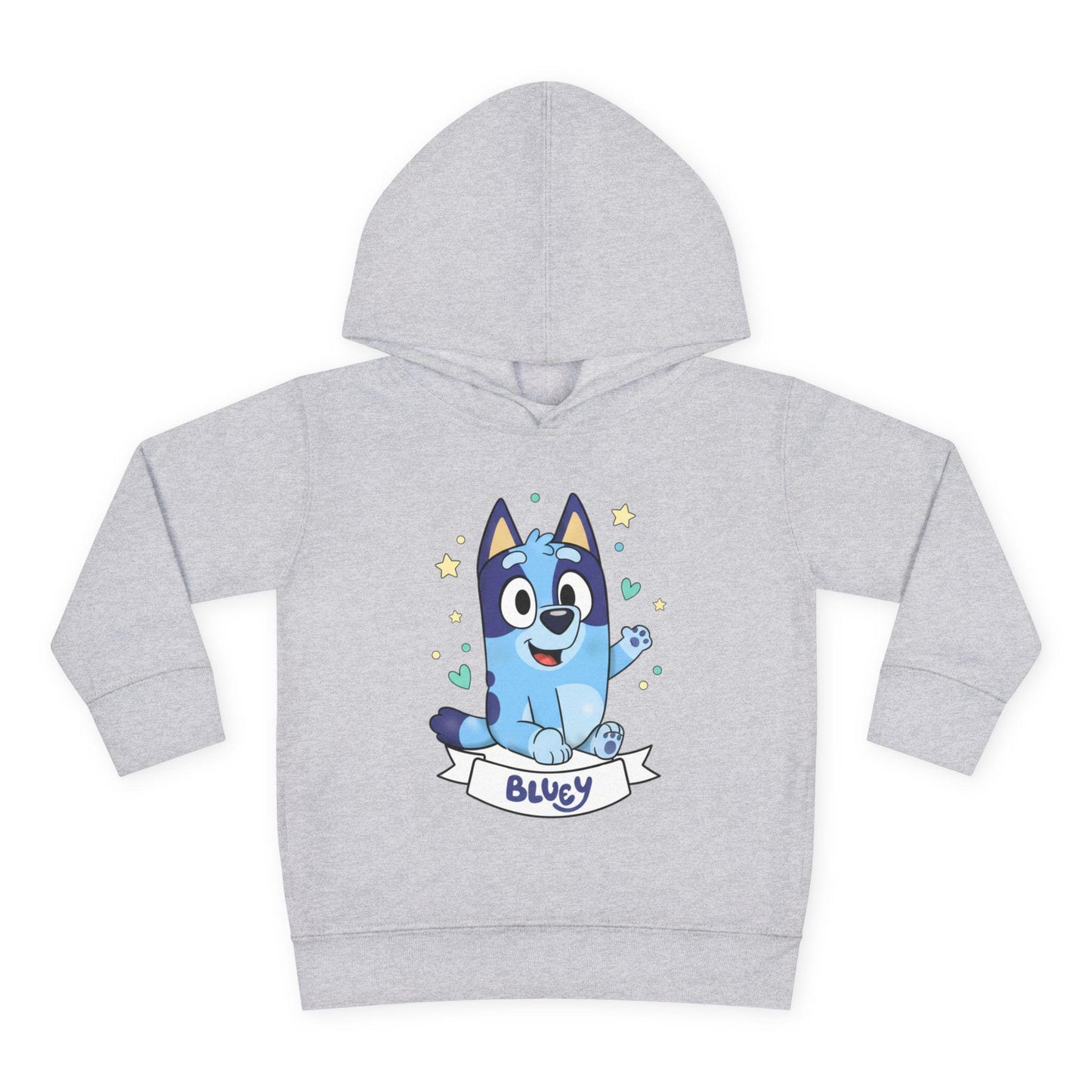 Blue Puppy Cartoon Hoodie | Toddler Pullover