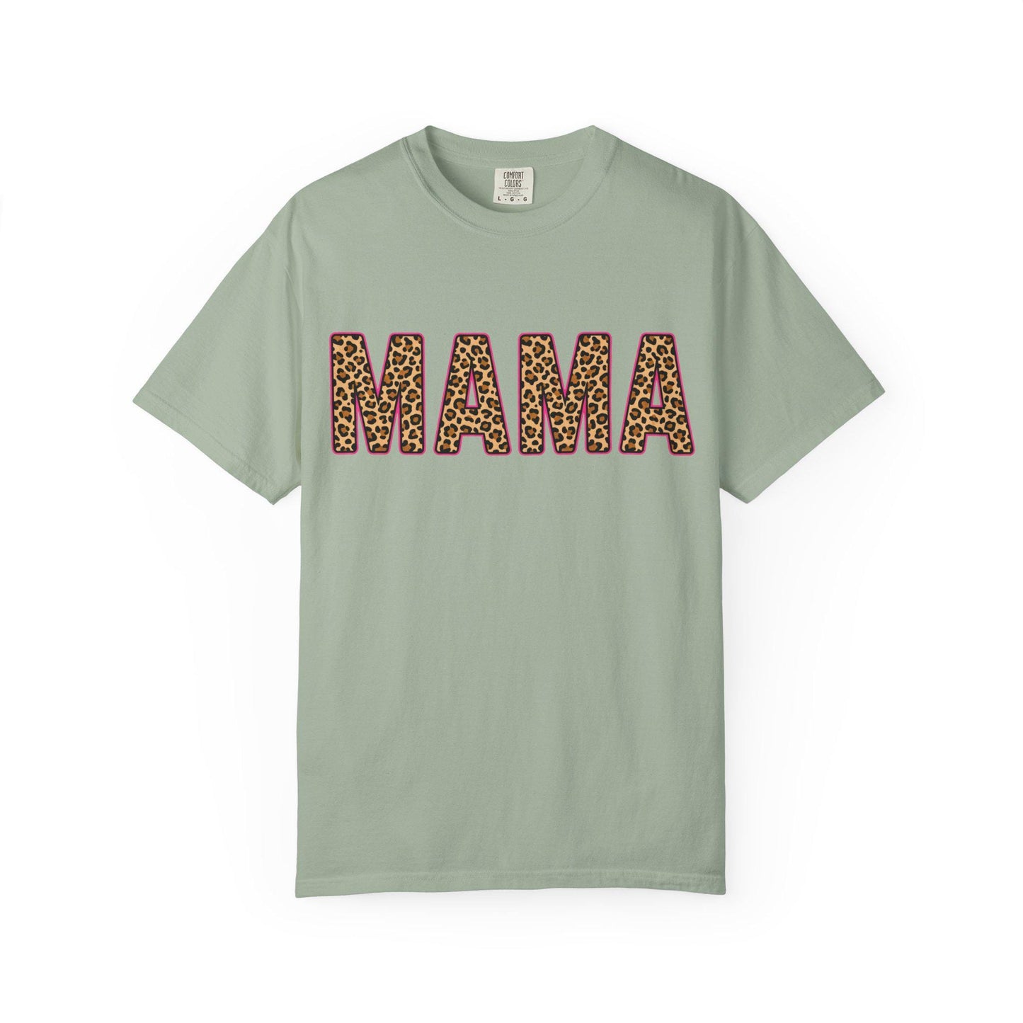 Leopard Print MAMA T-shirt | Mama Shirt, Animal Print Mom Tee