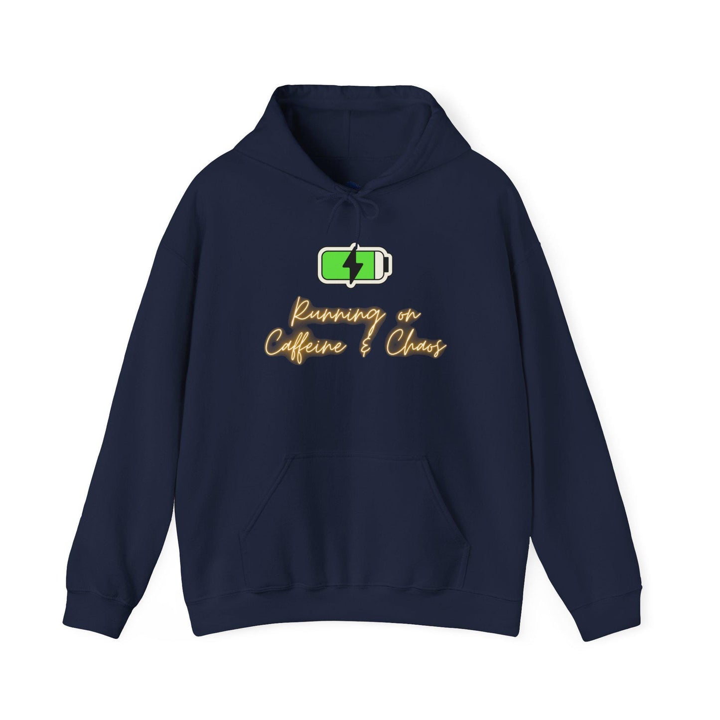Funny Coffee Chaos Hoodie | coffee funny quote chaos