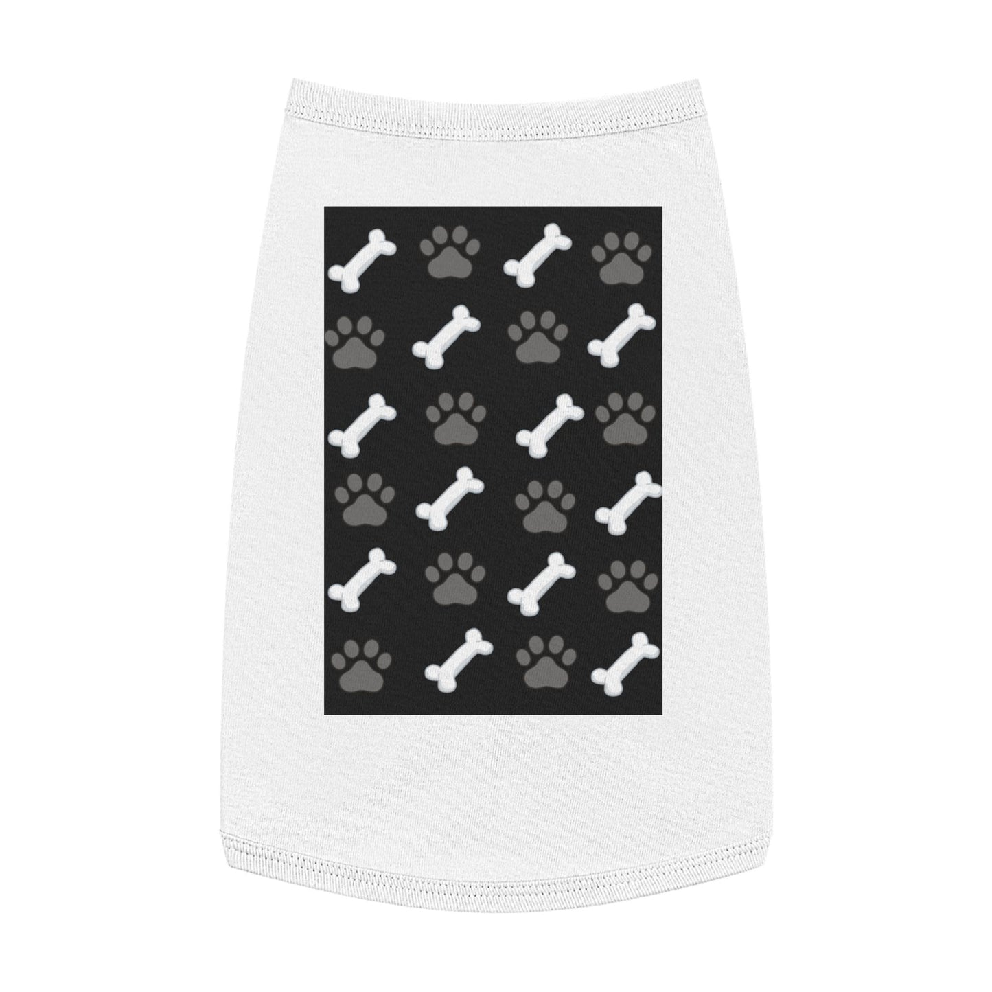 Paw Prints and Bones Pet Tank Top | Dog Shirt, Puppy Tee