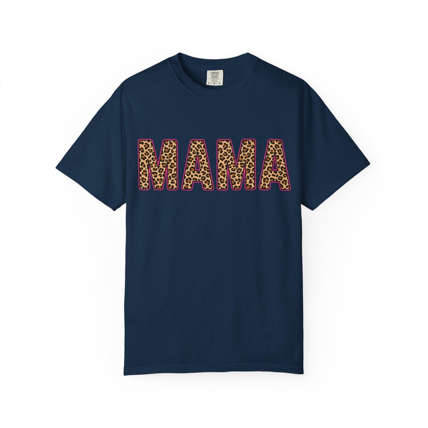 Leopard Print MAMA T-shirt | Mama Shirt, Animal Print Mom Tee
