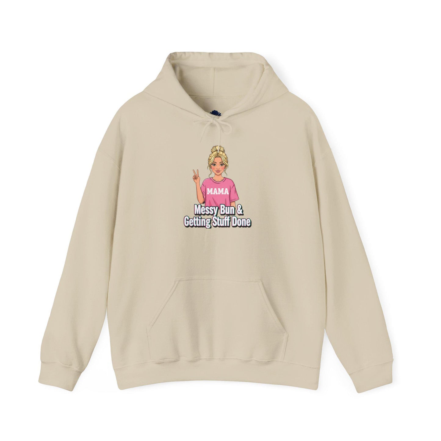 Neon Meme Caption Hoodie | chunky hand lettering, neon outline text