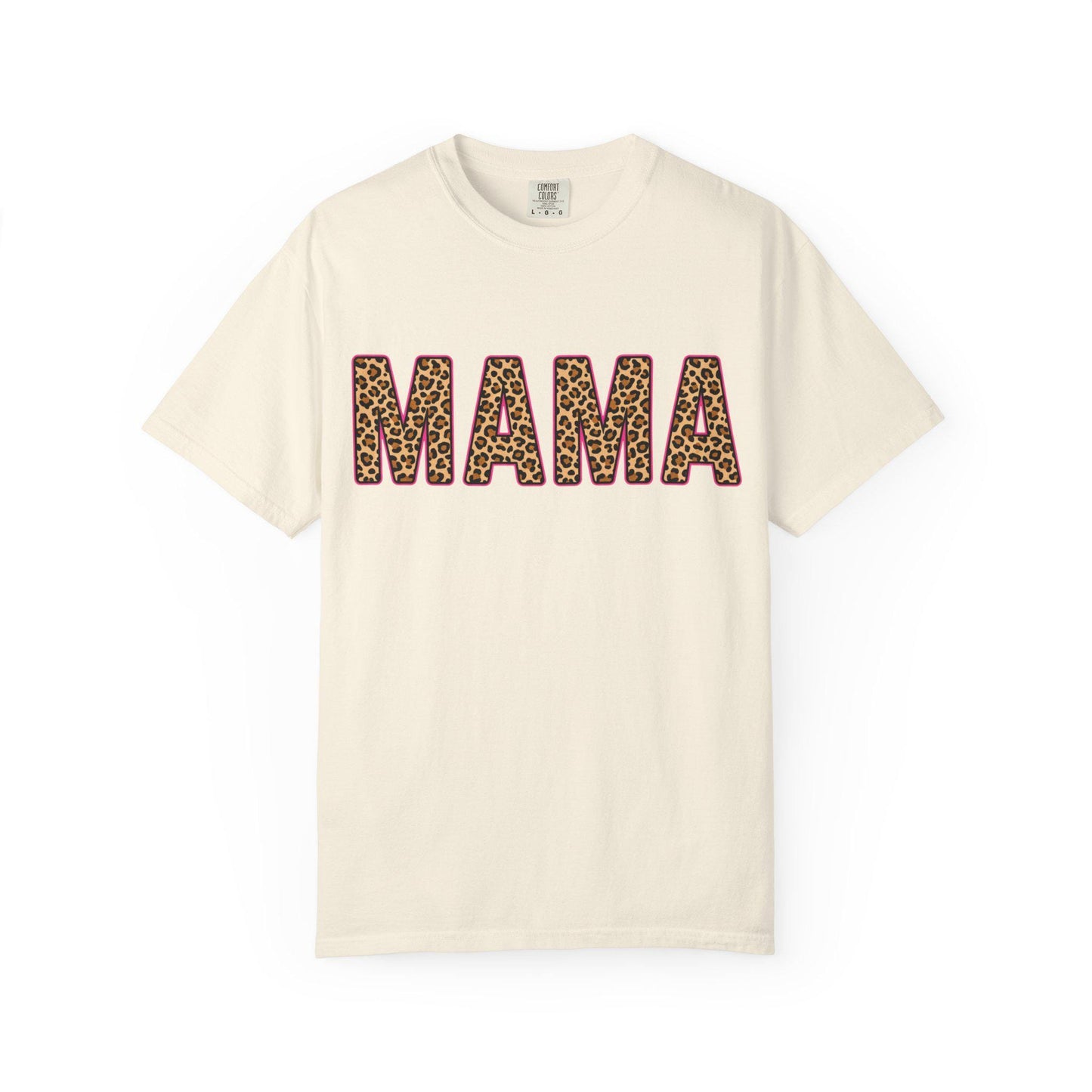 Leopard Print MAMA T-shirt | Mama Shirt, Animal Print Mom Tee