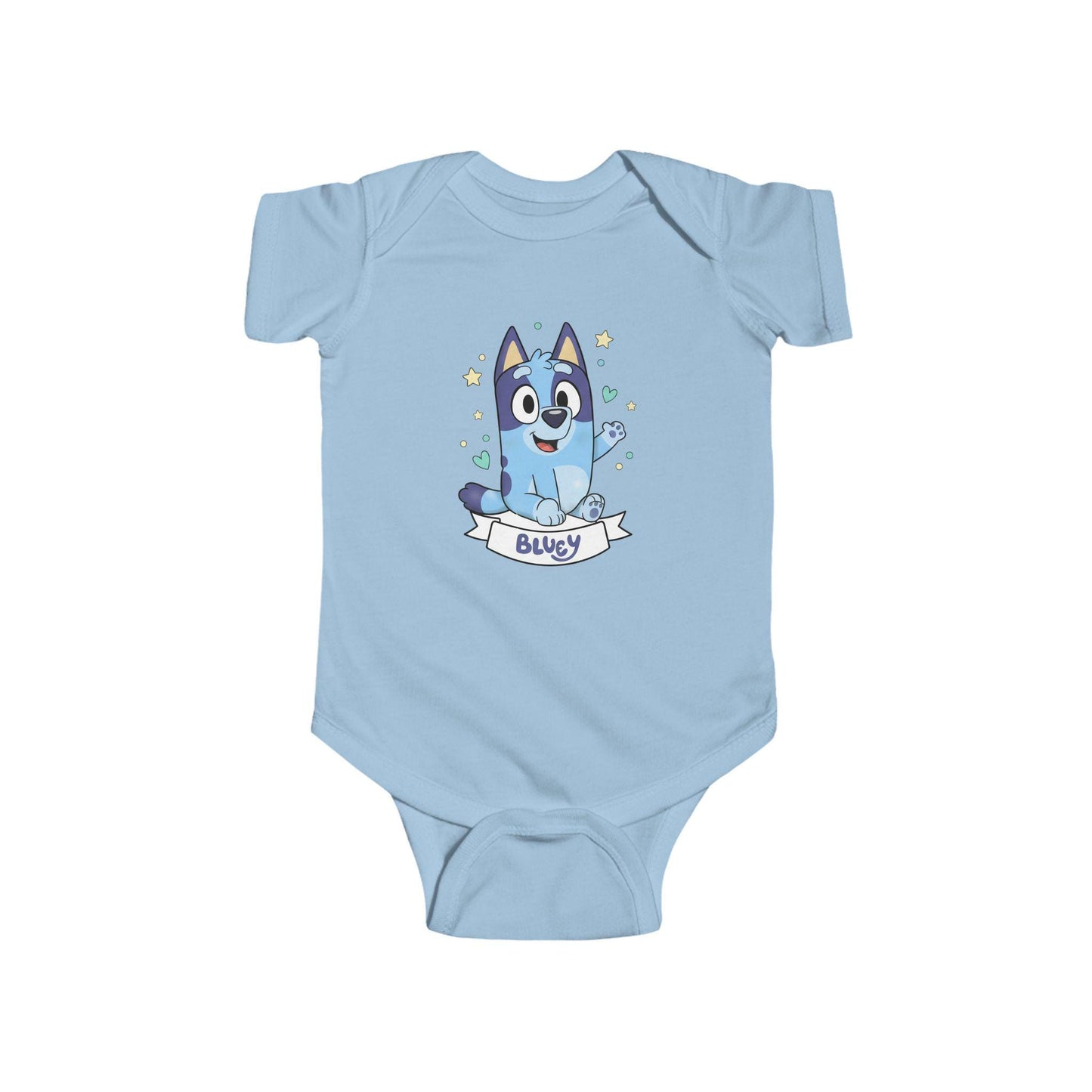 Bluey Cartoon Puppy Infant Bodysuit | Cute Blue Dog Onesie