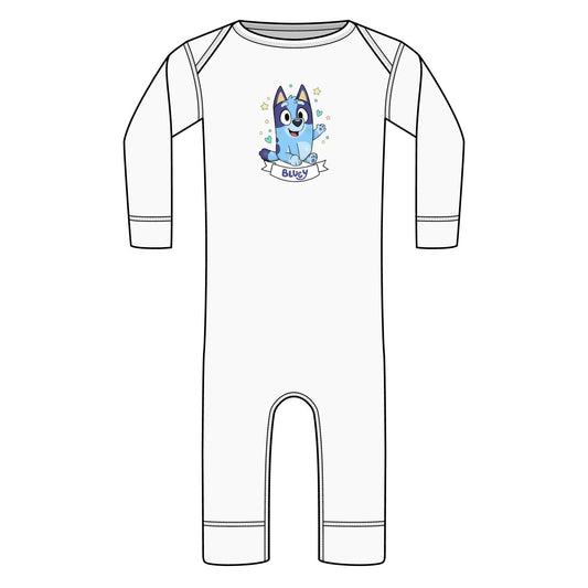 Bluey Cartoon Infant Long Legged Baby Rib Bodysuit