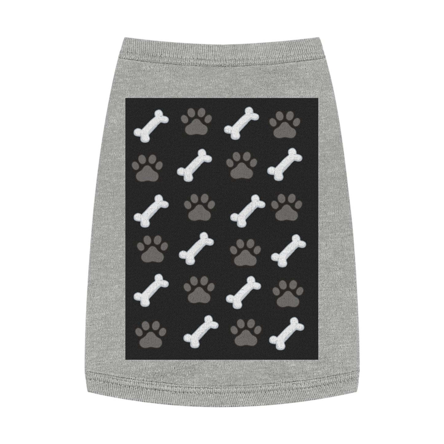 Paw Prints and Bones Pet Tank Top | Dog Shirt, Puppy Tee