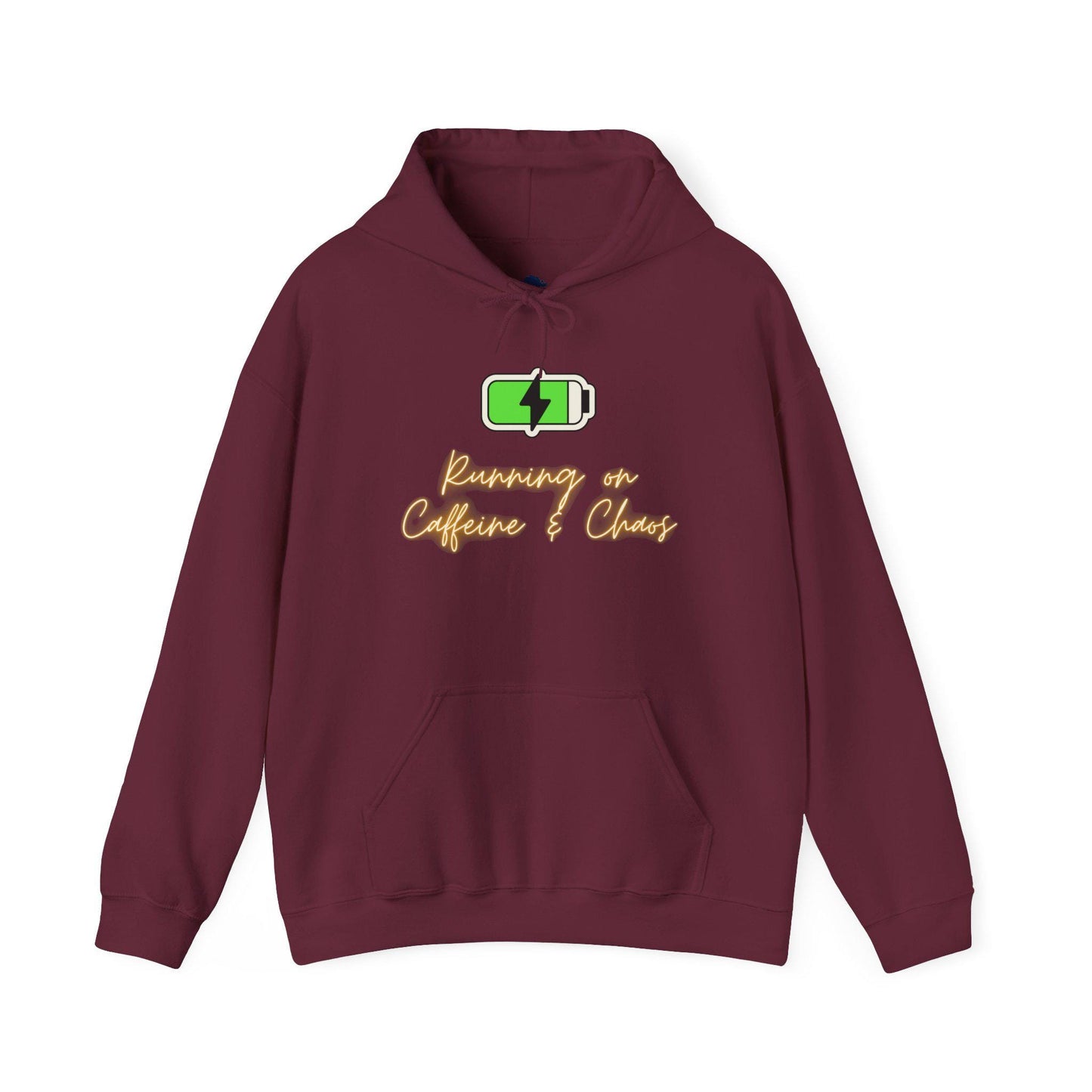Funny Coffee Chaos Hoodie | coffee funny quote chaos
