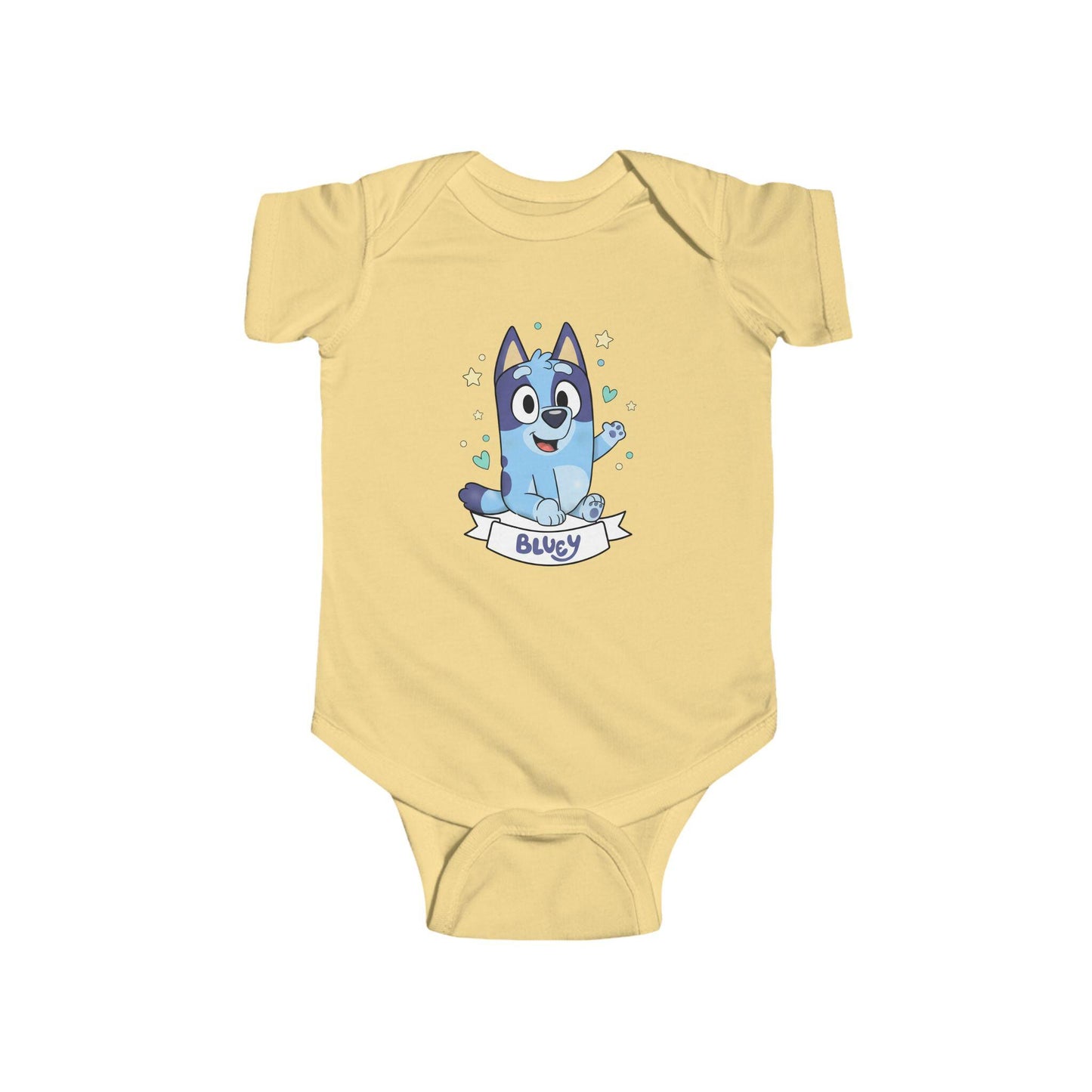 Bluey Cartoon Puppy Infant Bodysuit | Cute Blue Dog Onesie
