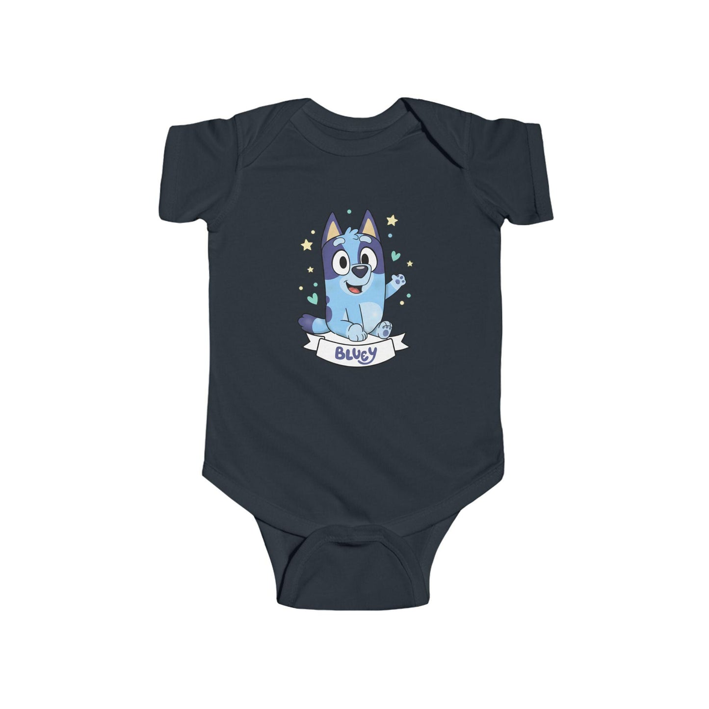 Bluey Cartoon Puppy Infant Bodysuit | Cute Blue Dog Onesie