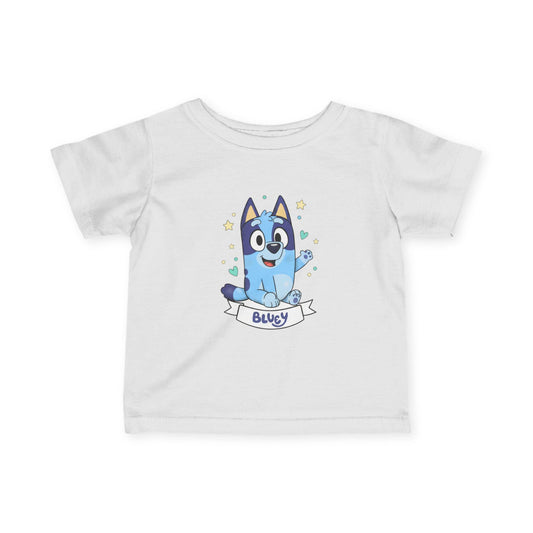 Bluey Character Cartoon Infant Tee | Cute Puppy Design