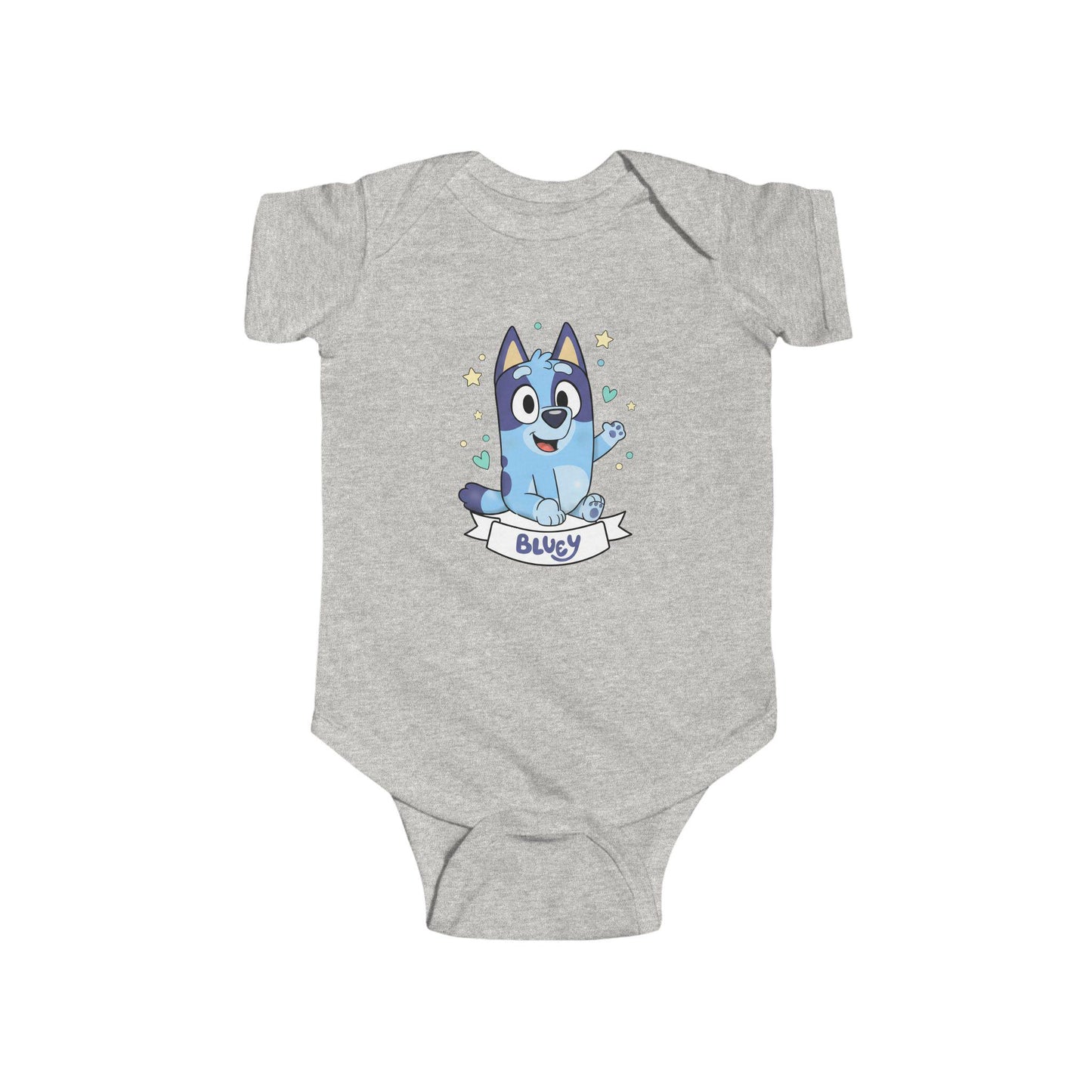 Bluey Cartoon Puppy Infant Bodysuit | Cute Blue Dog Onesie