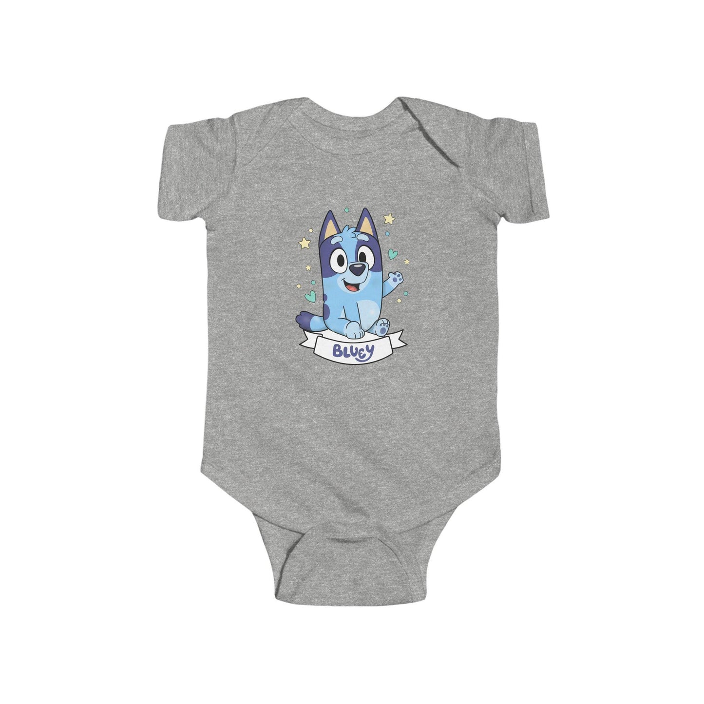 Bluey Cartoon Puppy Infant Bodysuit | Cute Blue Dog Onesie