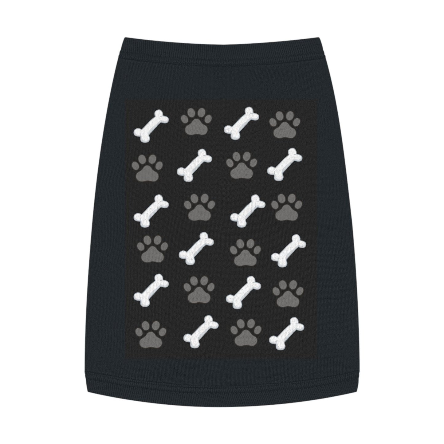 Paw Prints and Bones Pet Tank Top | Dog Shirt, Puppy Tee