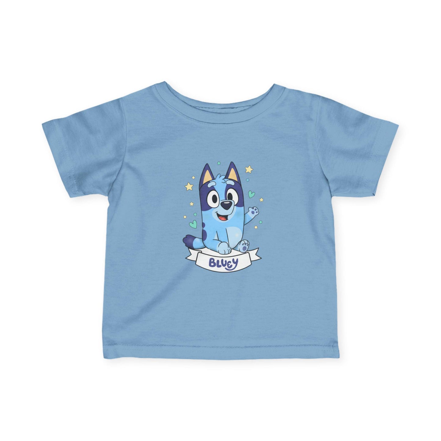 Bluey Character Cartoon Infant Tee | Cute Puppy Design