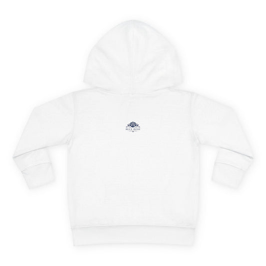 Blue Puppy Cartoon Hoodie | Toddler Pullover