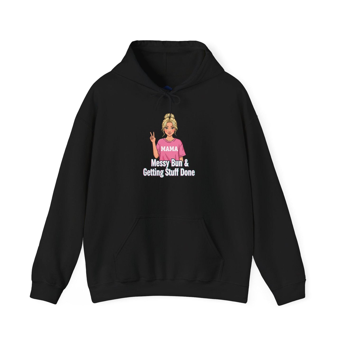 Neon Meme Caption Hoodie | chunky hand lettering, neon outline text